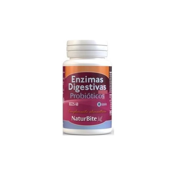 Enzimas Digestivas+Probioticos 60Cap.